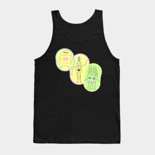 The Rabarbers: Young, gifted and neon Tank Top